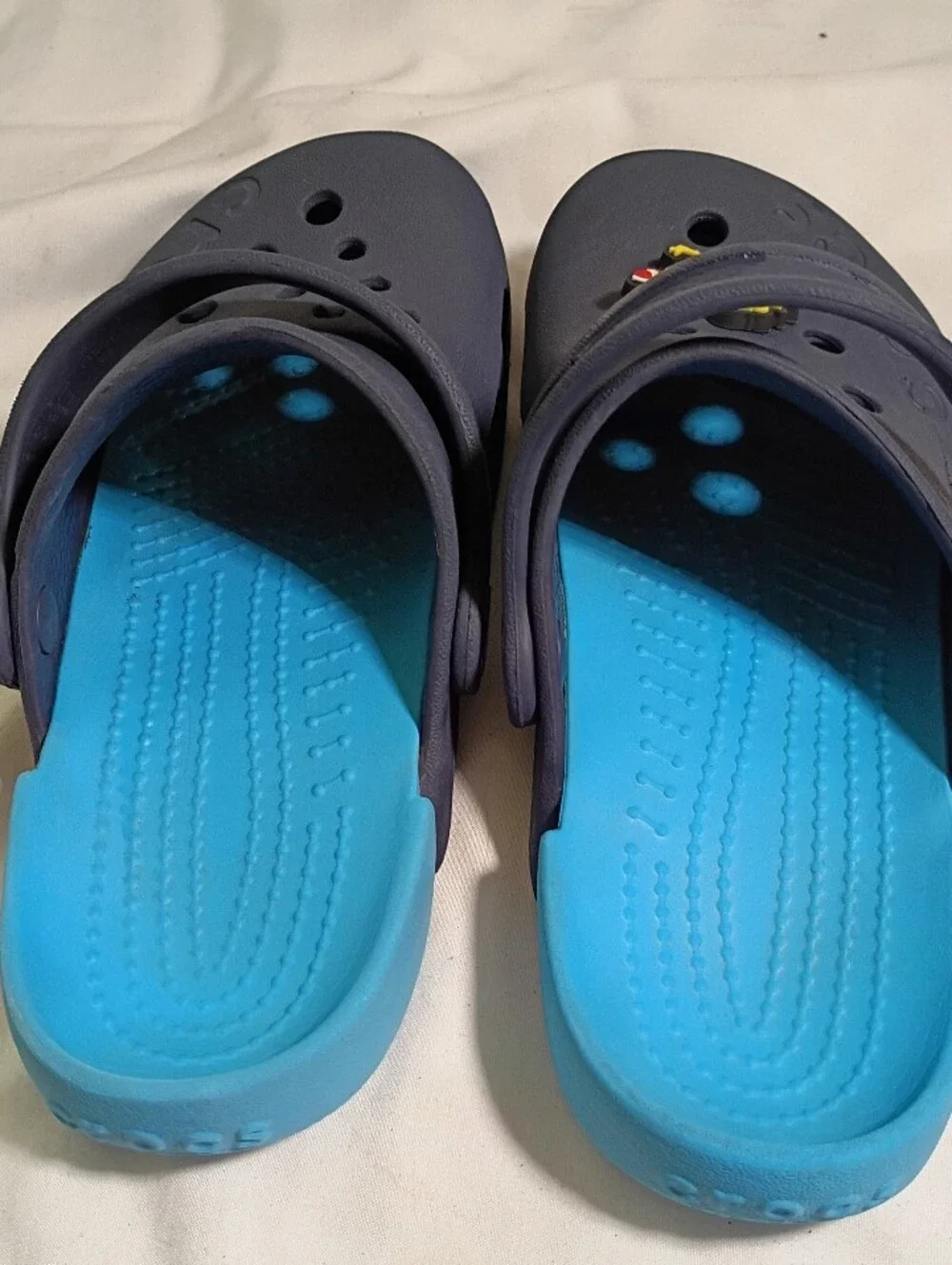 Kids Baya Clogs Size C11 Navy Blue Light Blue Boys Girls Toddler Sandal